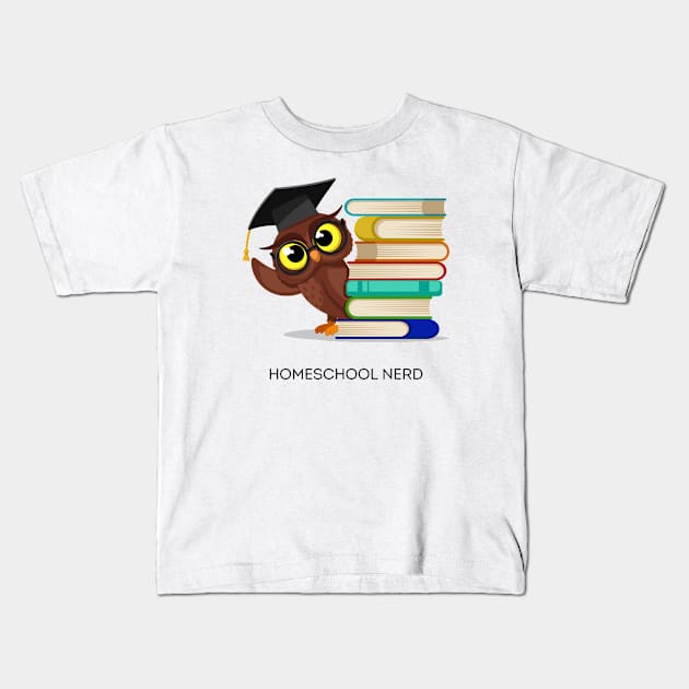 Homeschool Nerd Kids T-Shirt by Pacific West